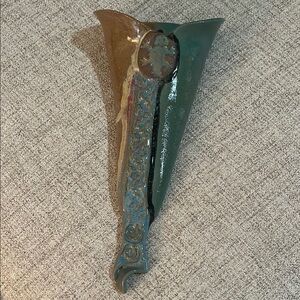 Artisan Pottery Wall Vase